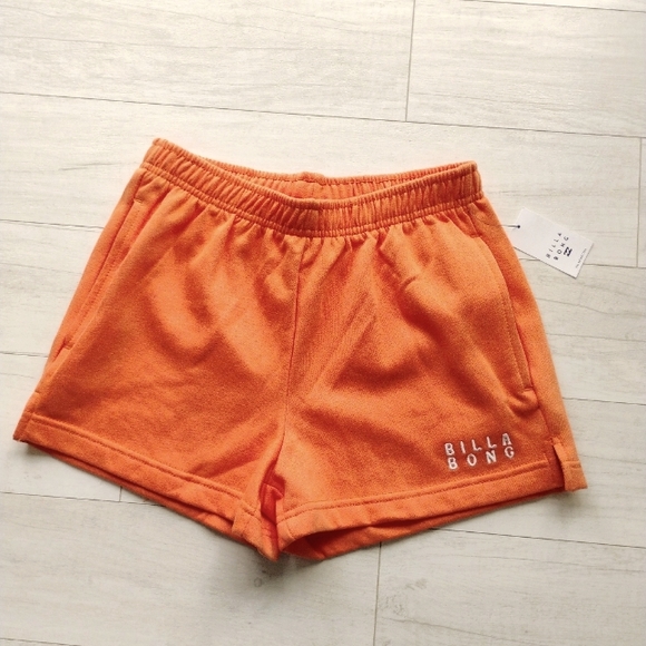 BILLABONG NEW Logo Waves Fleece Shorts - Picture 1 of 11